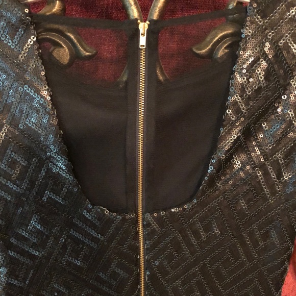 Black sequence dress - Picture 5 of 5